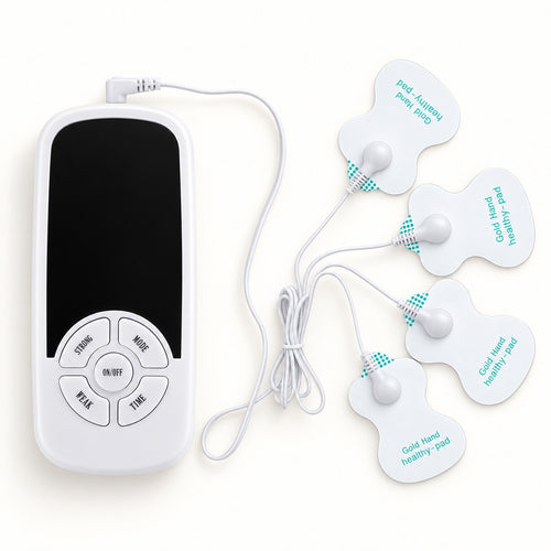 SERELVA Pausa, masajeador de pulsos suaves (electroestimulador EMS/TENS) con cable y 4 parches